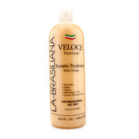 La Brasiliana La-Brasiliana Veloce Instant Keratin Treatment With Collagen 1000ml/33.8oz