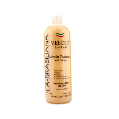 La Brasiliana La-Brasiliana Veloce Instant Keratin Treatment With Collagen 1000ml/33.8oz