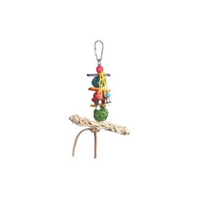 Super Bird Creations Vine Twist T- Bar Swing Bird Toy