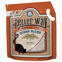 New Harvest Ventures CHV50040 Better Way Cedar Blend Cat Litter