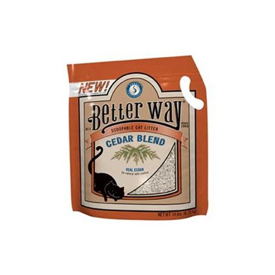 New Harvest Ventures CHV50040 Better Way Cedar Blend Cat Litter