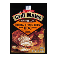 McCormick® Grill Mates® Slow & Low Tennessee Smokehouse BBQ Rub