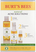 Burt's Bees Natural Acne Solutions 3 Step Regimen Kit