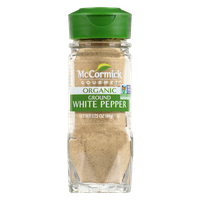 McCormick Gourmet™ Organic White Pepper, Ground