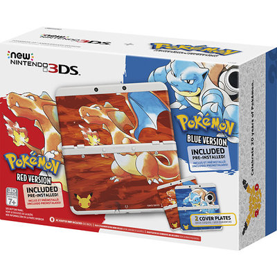 Nintendo - New 3DS Pokémon 20th Anniversary Edition - White