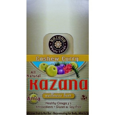 Kazana Wellness Bar, Cashew Curry, 16 Count