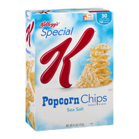 Special K® Kellogg Popcorn Chips Baked Snacks Sea Salt