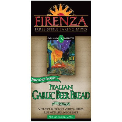 Firenza Italian Garlic Beer Bread Mix, 16.7 Ounce