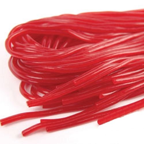 Kennys Kenny's Strawberry Red Licorice Laces Five 5.5 oz Packs