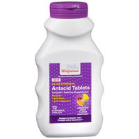 Walgreens Ultra Strength Antacid Chewable Tablets, Fruit, 72 ea