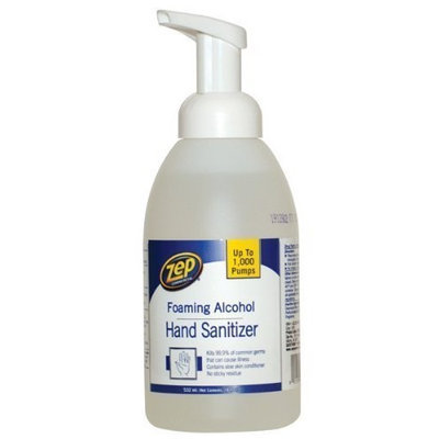Zep Commercial Enforcer ZUFHS18 18-Ounce Zep Alcohol Foaming Hand Sanitizer (Discontinued by Manufacturer)