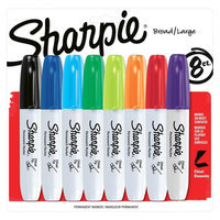 Sharpie 8ct Asst. Chisel tip Permanent Marker