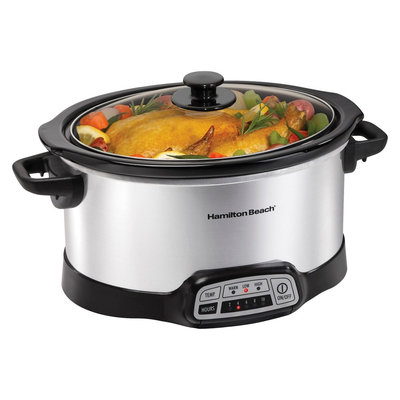 Hamilton Beach 6 Qt. Programmable Slow Cooker- 33463