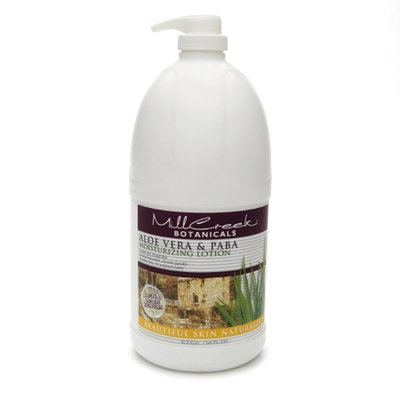 Mill Creek Botanicals Aloe Vera & Paba Moisturizing Lotion