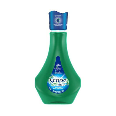 Scope Dual-Blast Rinse Fresh Mint Blast