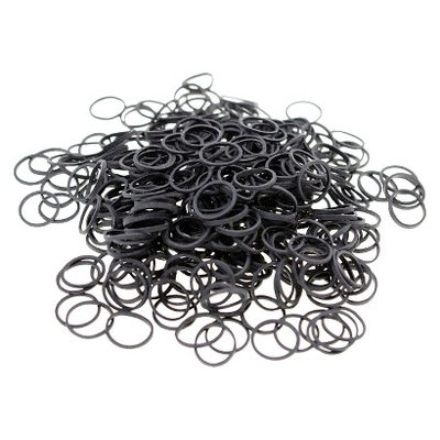 Gimme Clips Hair Elastics - 400 Count (Black)