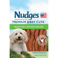 Nudges Dog Treats Premium Jerky Cuts Vitamin Essentials Roasted Chicken 3 oz