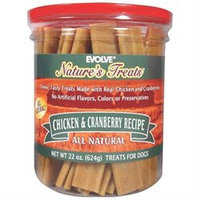 Triumph Pet-sunshine Mill Natures Menu Chicken Cranberry Jerky - 22 Ounce - 38029