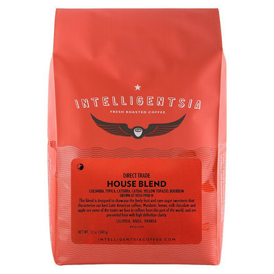 Intelligentsia House Blend Whole Bean Coffee 12 oz