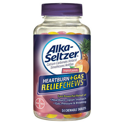 Alka-Seltzer Calcium Carbonate/Antacid Chewable Tablets