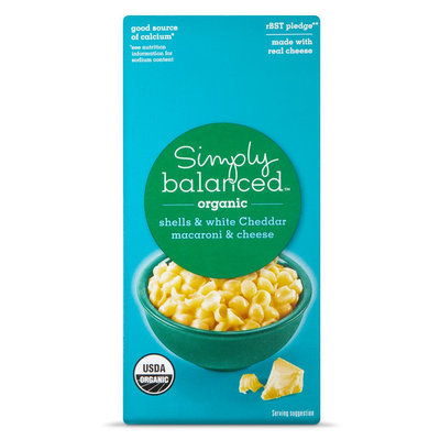 Simply Balanced Mac & Cheese Organic White Cheddar 6oz
