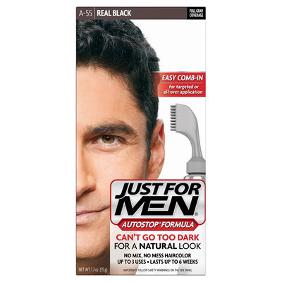 Combe Incorporated JUST FOR MEN Autostop Real Black