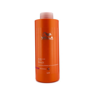 Wella Enrich Moisturizing Shampoo For Dry & Damaged Hair (Fine/Normal) 1000ml/33.8oz