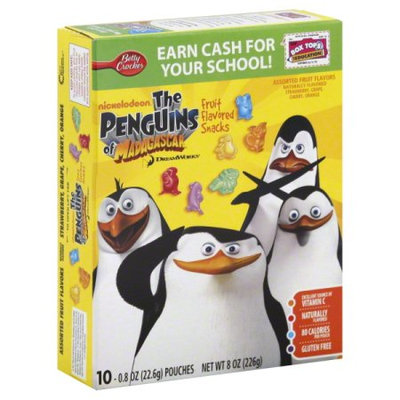 Betty Crocker™ The Penguins of Madagascar Fruit Flavored Snacks