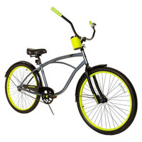 License Men's Rip Curl Cruiser Bike - Grey/Yellow (26