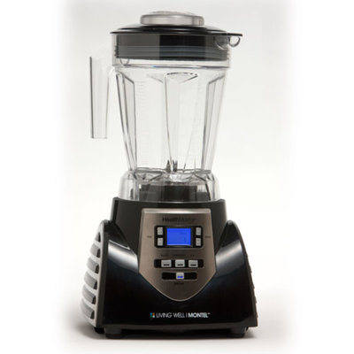 HealthMaster Elite 8-Speed Blender, Black/Stainless Steel
