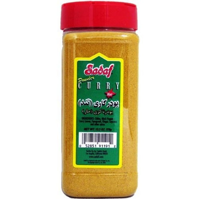 Sadaf Curry Powder Hot, 13.3-Ounce (Pack of 4)