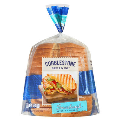 Flowers Baking Co. Cobblestone Bread Co. Sourdough Artisan Square Sliced Bread 24 oz