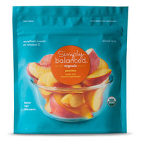 Simply Balanced Organic Frozen Sliced Peaches 10oz
