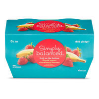 Simply Balanced Greek Strawberry Banana Yogurt 5.3oz