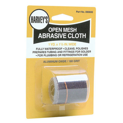 Harvey Co 095600 Open Mesh Abrasive Sandcloth