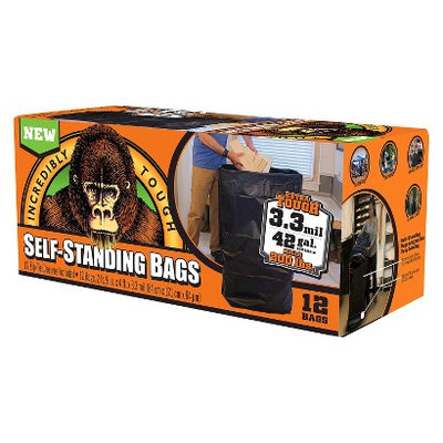 Gorilla Glue Gorilla Trash Bag 42 Gallon 12 ct