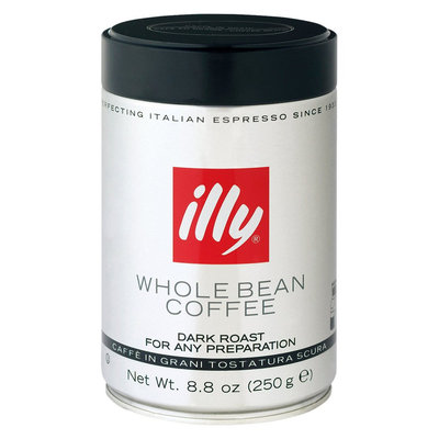 Illy Dark Roast Whole Bean Coffee 8.8 oz