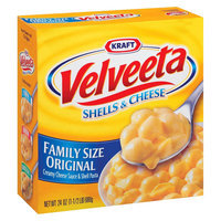 Kraft Velveeta Shells and Cheese Family Size Original 24 oz