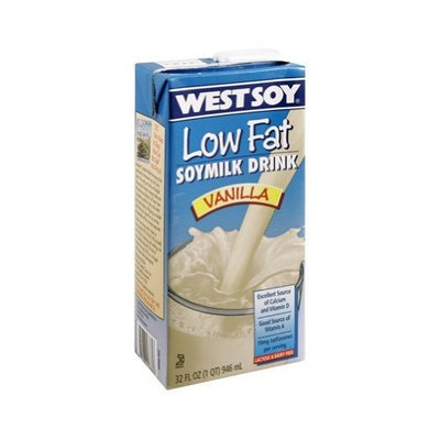 Westsoy Soy Milk Vanilla Low Fat, 32-ounces (Pack of12)