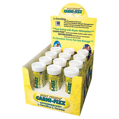 Bricker Labs Carni-Fizz Effervescent Lemon Lime - 10 Tablets - Carnitine