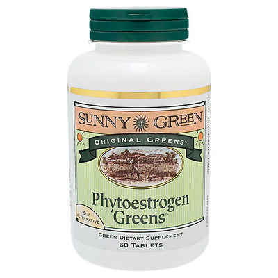 Solaray Phytoestrogen Greens - 60 Tablets - Menopause Support Herbs