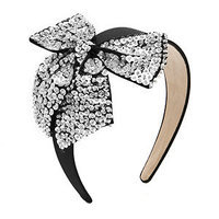 JUKO Headband with sequined bow