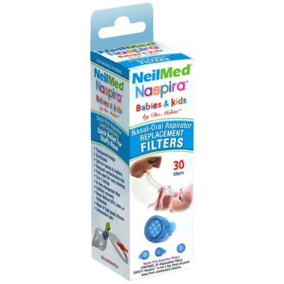 NeilMed Naspira Filter Replacements - 30 Count