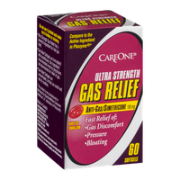 CareOne Ultra Strength Gas Relief Softgels - 60 CT