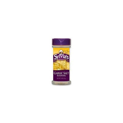 Sylvia'S Garlic Salt Seasoning 7.5-Ounce Containers (Pack Of 6)
