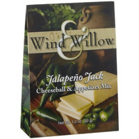 Wind and Willow Jalapeno Jack Cheeseball & Appetizer Mix - 1.2 Ounce (4 Pack)