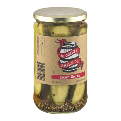 Brooklyn Brine Co. Damn Spicy Pickles