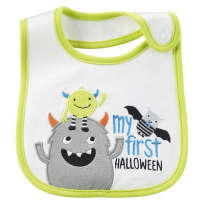 Just One You Made by Carter's Just One YouMade by Carter's Newborn My First Halloween Monster Bib -