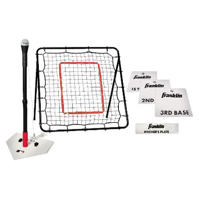 MLB Franklin Sports Return, Tee And Base
