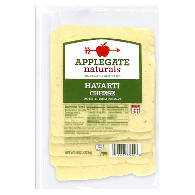 Applegate Farms Applegate Havarti Cheese 8 oz